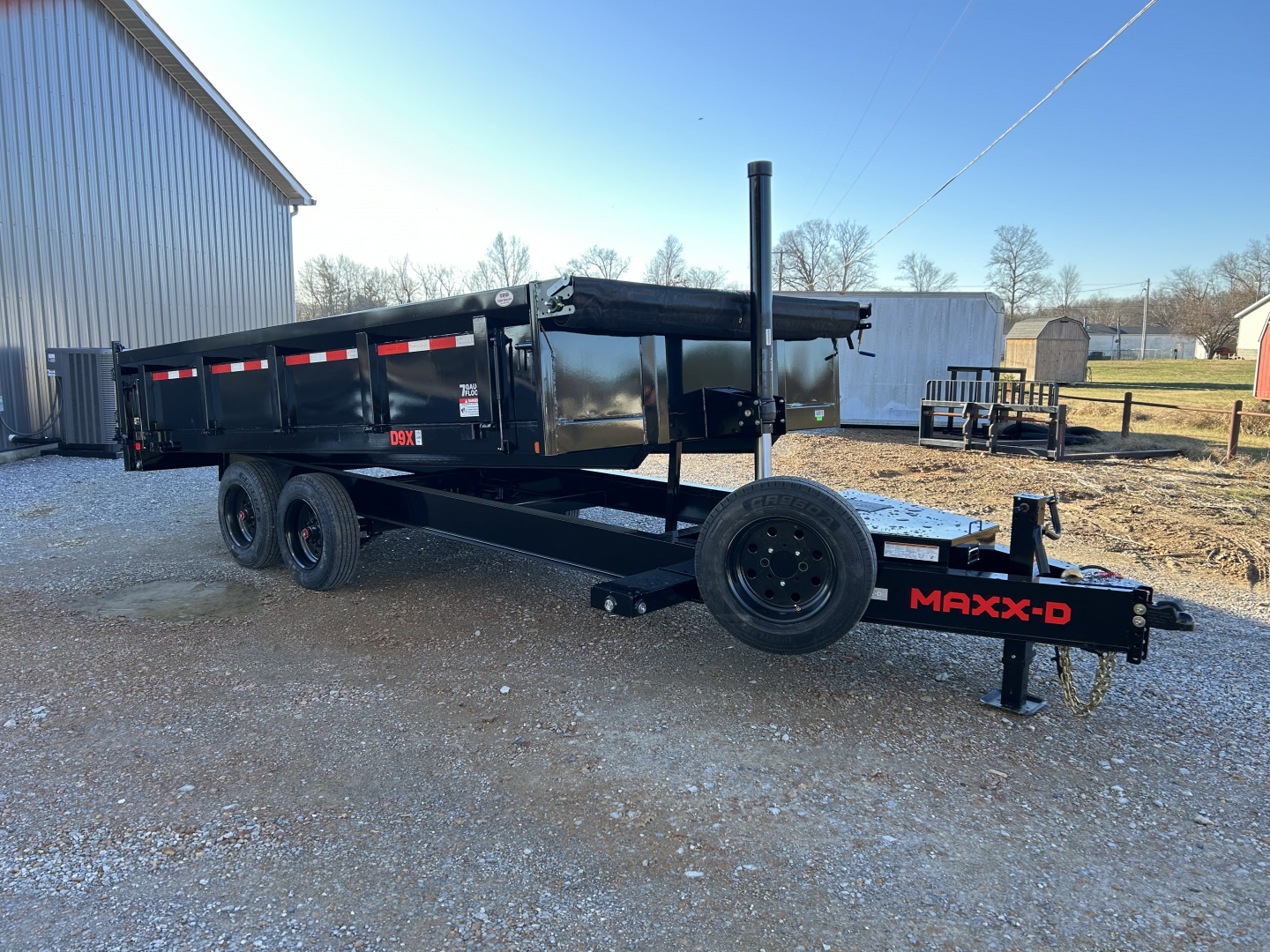 New 2026 MAXXD 96"X16' 17.5K Deckover Dump Trailer