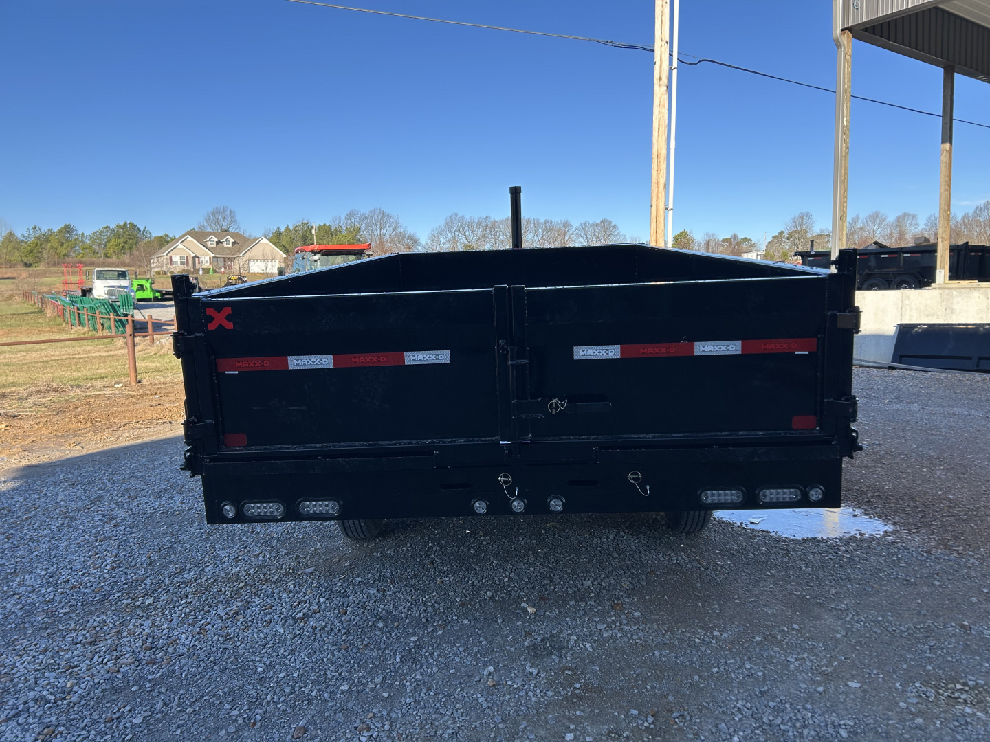 New 2026 MAXXD 96"X16' 17.5K Deckover Dump Trailer