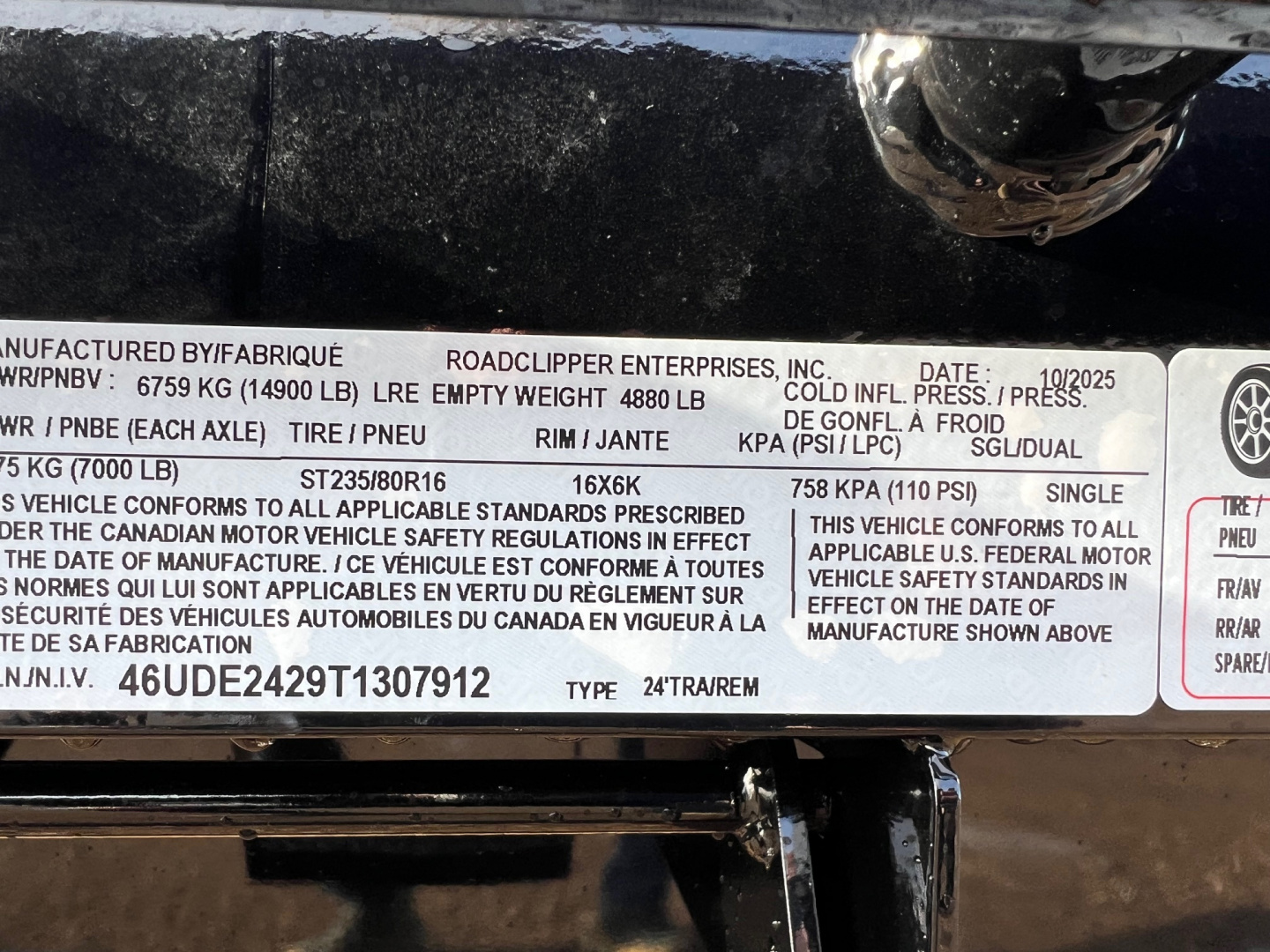 New 2026 Diamond C Trailers 24' Deckover DEC Equipment Trailer