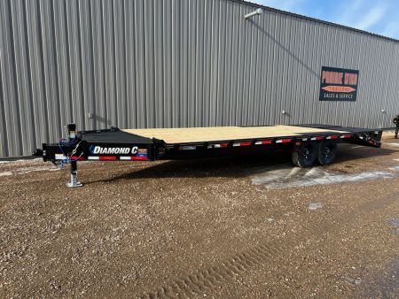 New 2026 Diamond C Trailers 24' Deckover DEC Equipment Trailer