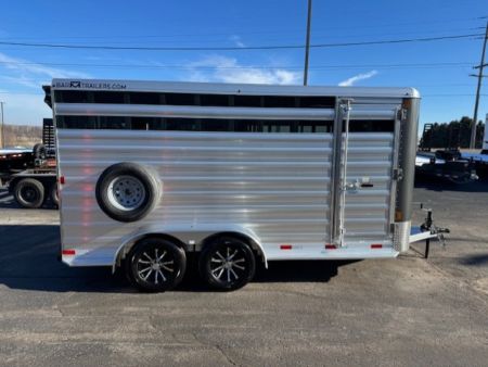 New 2026 Bar-M Trailers STK-16 Stock / Stock Combo Trailer