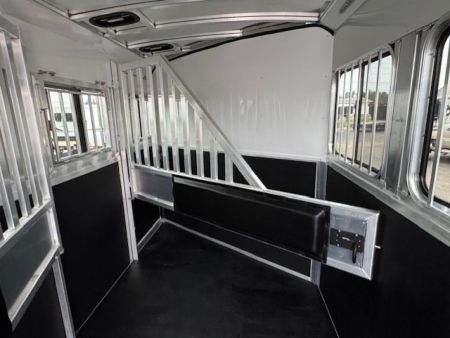 New 2026 Bar-M Trailers ES-30-SL Horse Trailer
