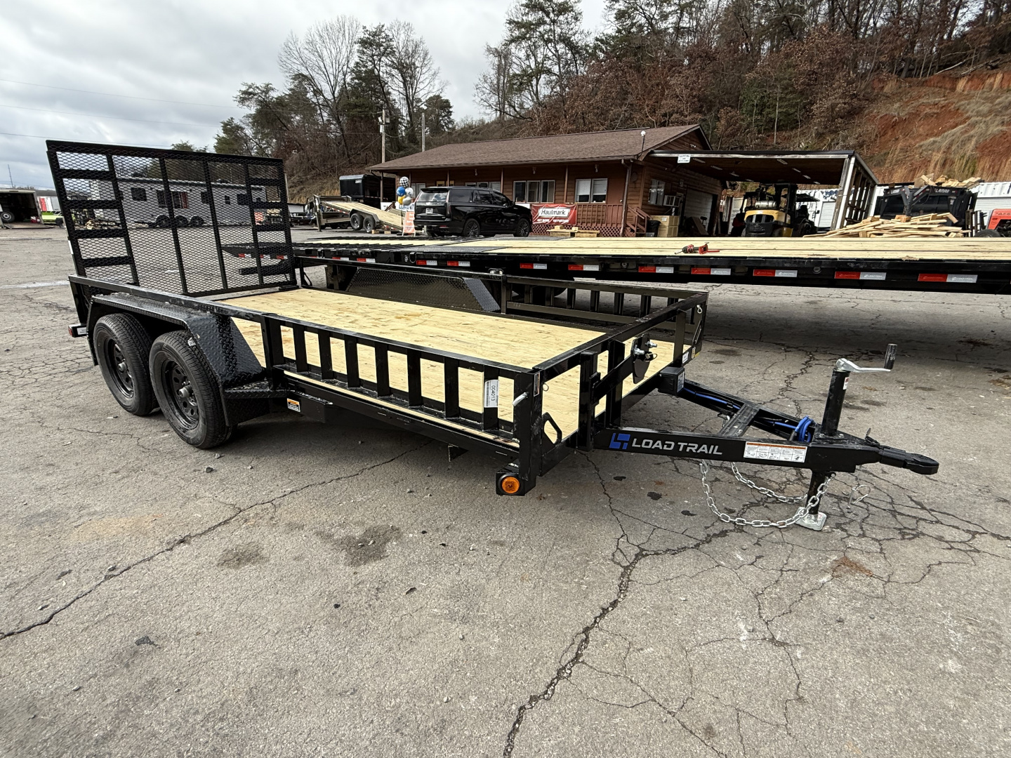 New 2026 Load Trail 77x14 7k w/side rails Utility Trailer