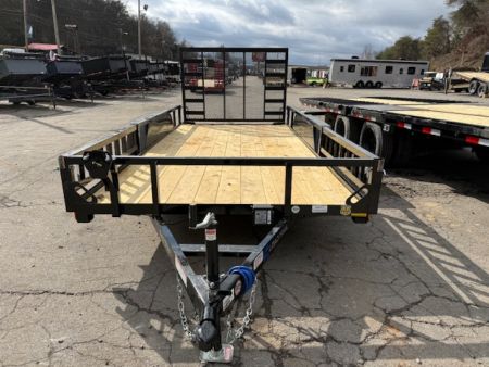 New 2026 Load Trail 77x14 7k w/side rails Utility Trailer