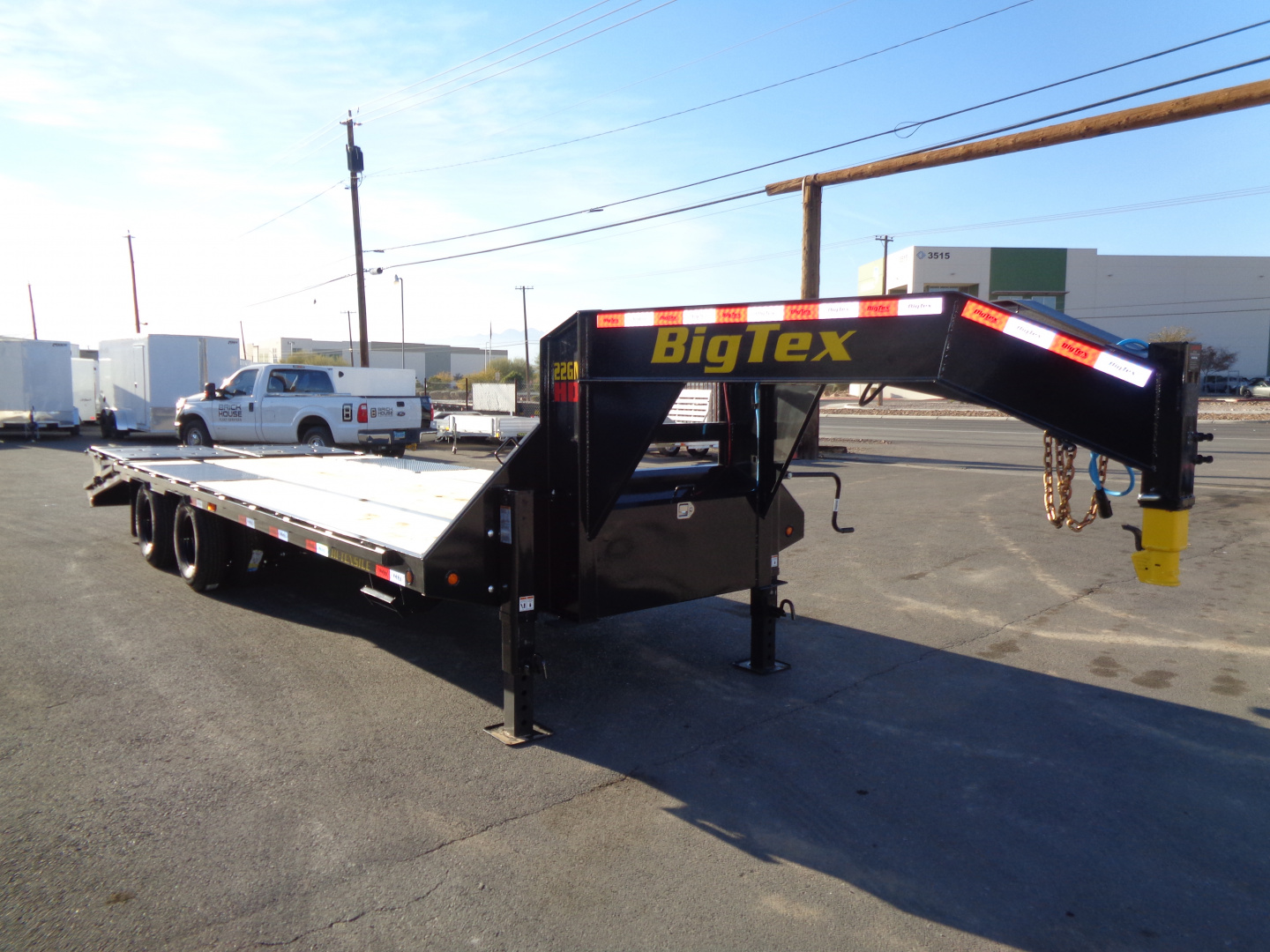 New 2027 Big Tex Trailer * 22GN-25D5A * 25ft Tandem Dual Wheel Gooseneck Trailer W/ Mega Ramps