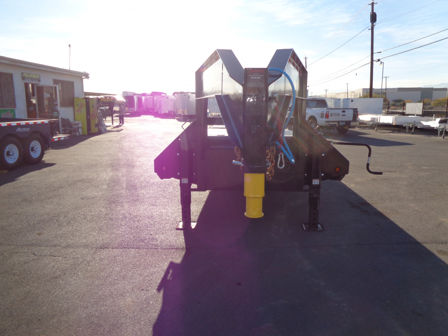 New 2027 Big Tex Trailer * 22GN-25D5A * 25ft Tandem Dual Wheel Gooseneck Trailer W/ Mega Ramps