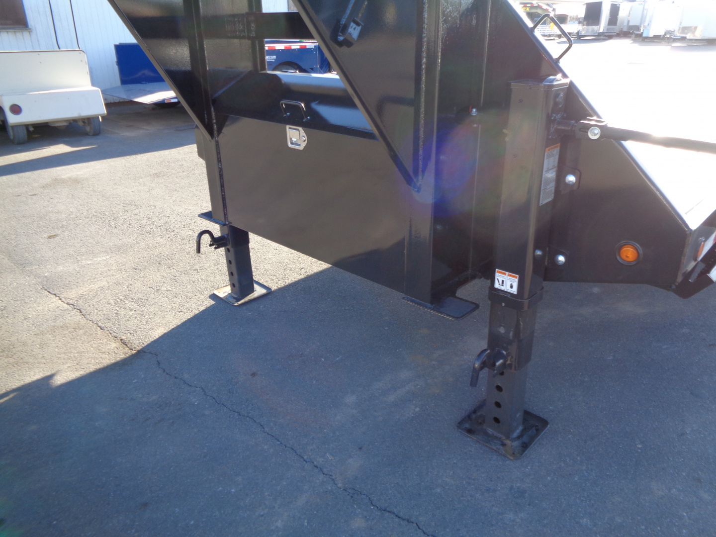 New 2027 Big Tex Trailer * 22GN-25D5A * 25ft Tandem Dual Wheel Gooseneck Trailer W/ Mega Ramps