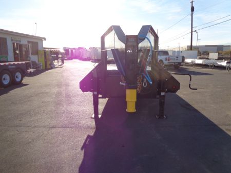 New 2027 Big Tex Trailer * 22GN-25D5A * 25ft Tandem Dual Wheel Gooseneck Trailer W/ Mega Ramps