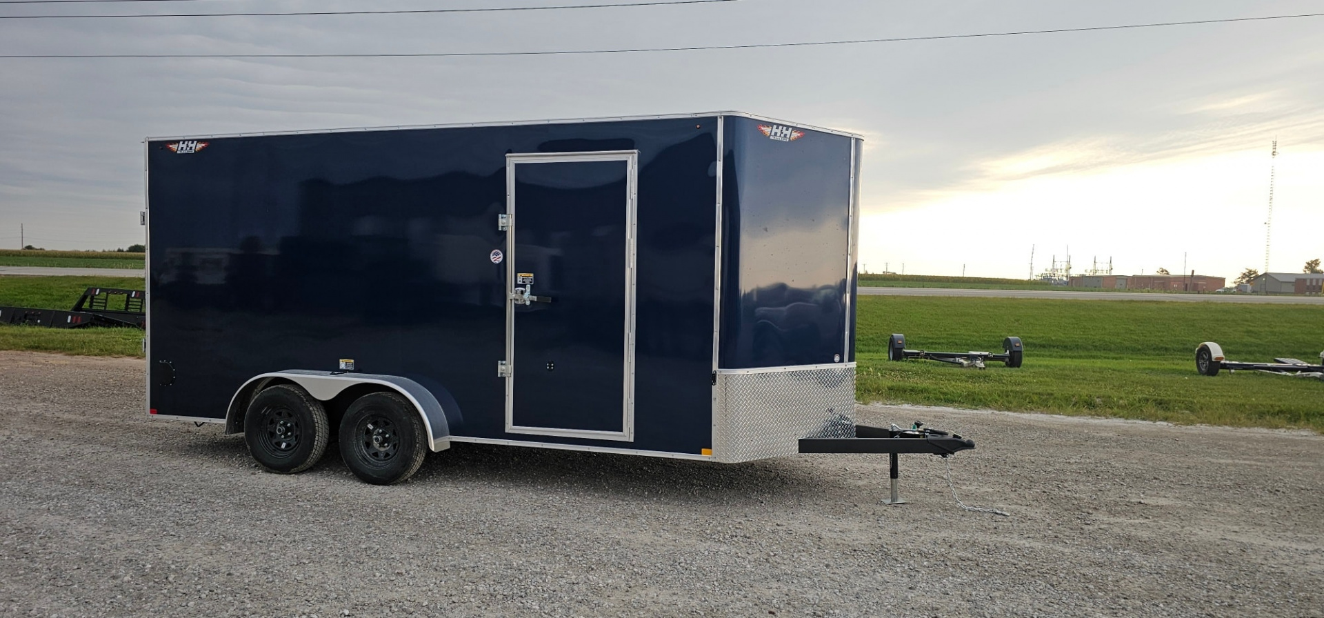 New 2026 H&H Trailers 7x16 7k Cargo / Enclosed Trailer
