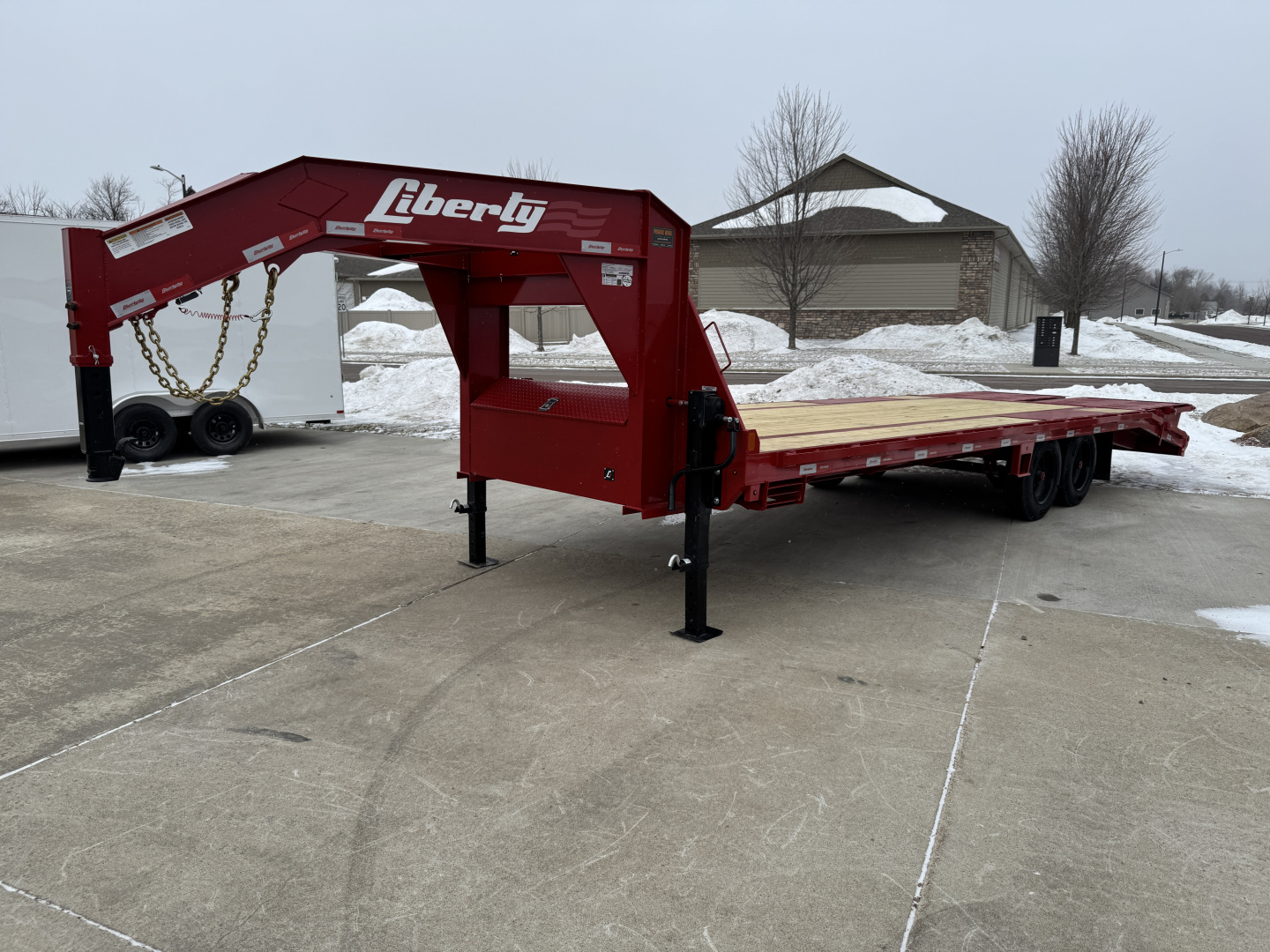 New 2026 Liberty LF16K-20+5 Flatbed Trailer