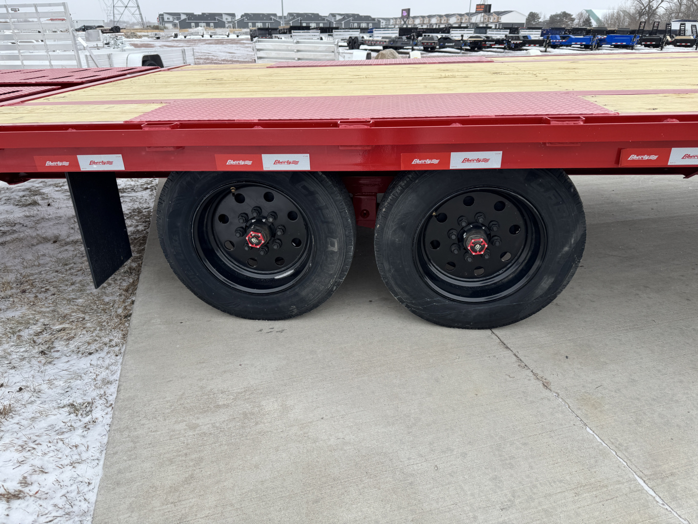 New 2026 Liberty LF16K-20+5 Flatbed Trailer