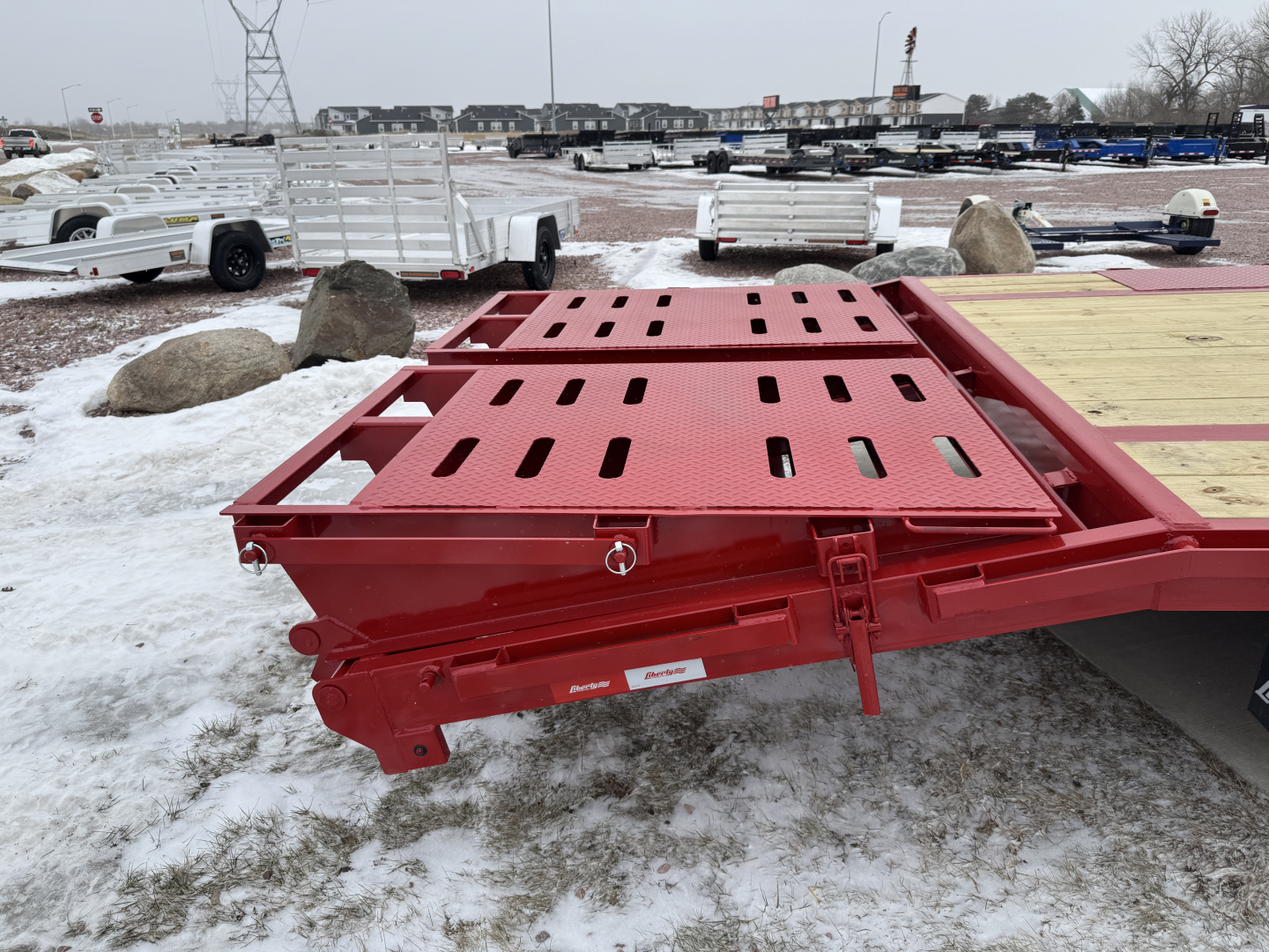 New 2026 Liberty LF16K-20+5 Flatbed Trailer