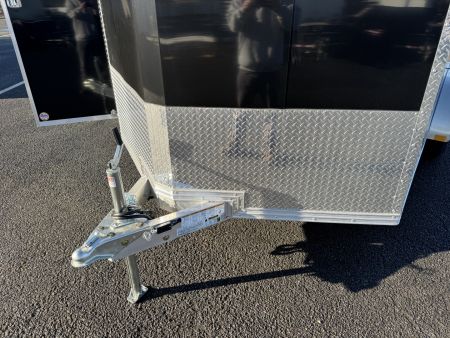 New 2026 ALCOM XPRESS ALUMINUM 7.4X14 Enclosed Trailer 7K GVWR w/ Torsion Axle