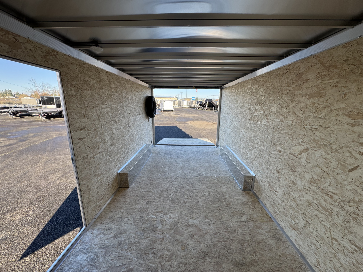 New 2026 ALCOM ALUMINUM XPRESS 8.5X16 Enclosed Trailer 7K GVWR Scratch/Dent