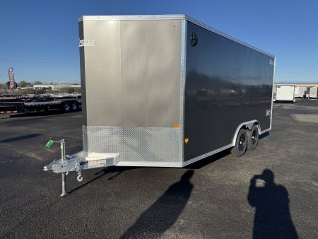 New 2026 ALCOM ALUMINUM XPRESS 8.5X16 Enclosed Trailer 7K GVWR Scratch/Dent