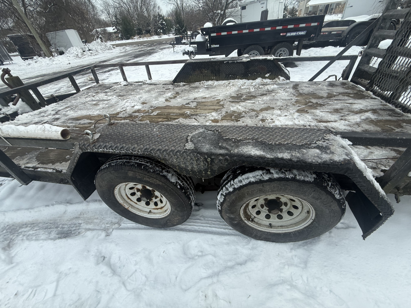 Used 1997 Other USED 8X14 10K Landscape Trailer