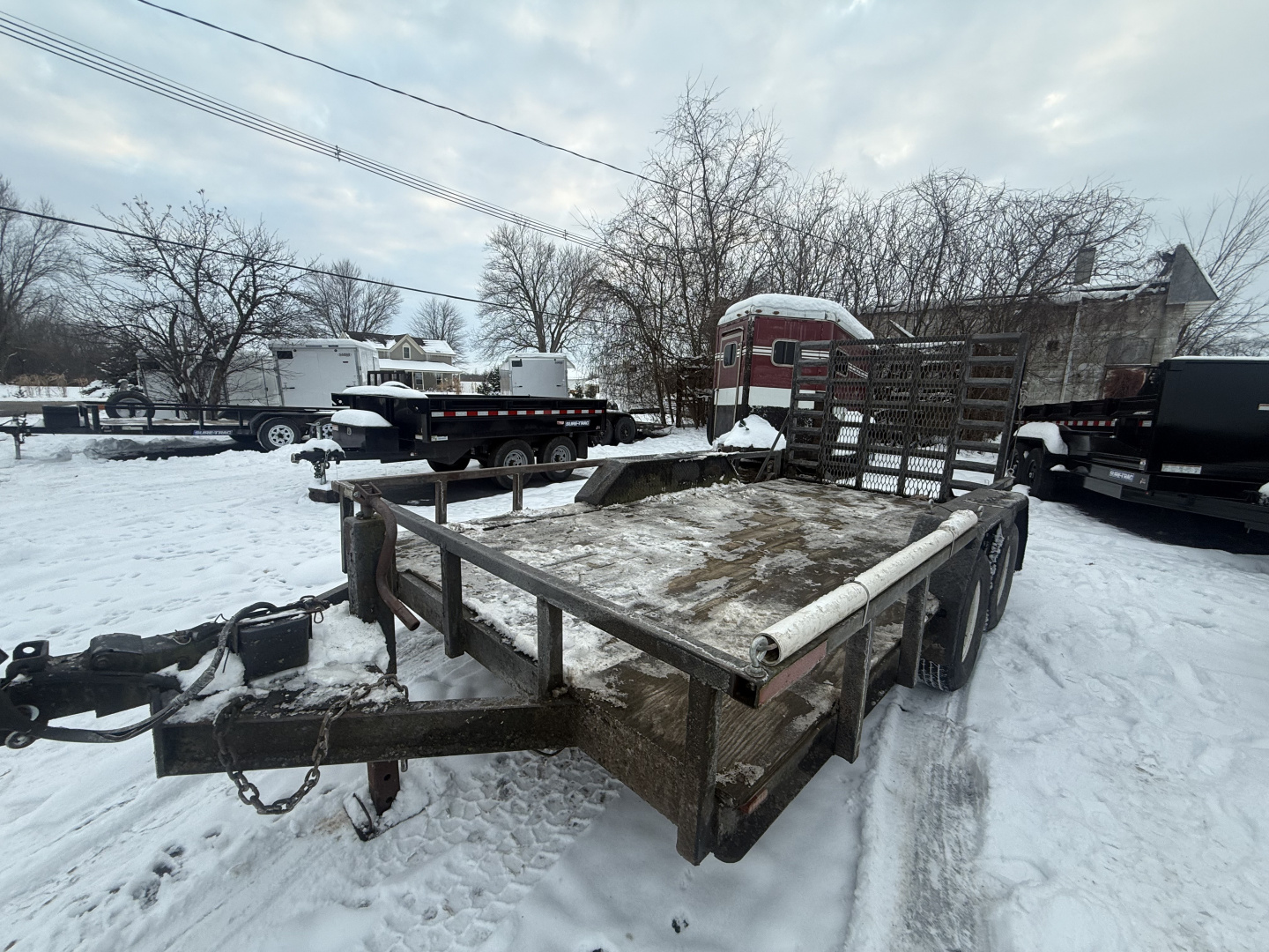 Used 1997 Other USED 8X14 10K Landscape Trailer