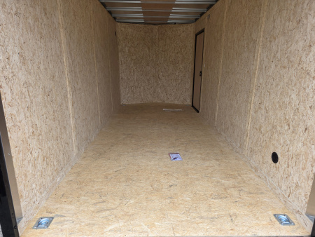 New 2026 Formula Trailers 7x16 7' INSIDE 080 SCREWLESS BLACKOUT DRINGS ALUM WHEELS SXS UTV GOLFCART Cargo / Enclosed Trailer