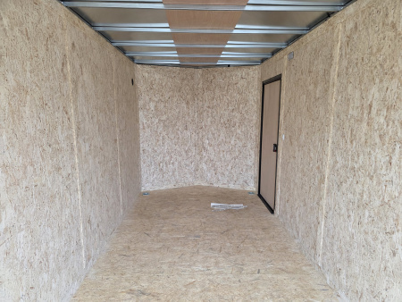 New 2026 Formula Trailers 7x16 7' INSIDE 080 SCREWLESS BLACKOUT DRINGS ALUM WHEELS SXS UTV GOLFCART Cargo / Enclosed Trailer
