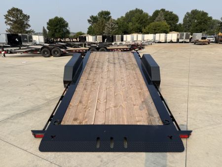 New 2027 Double A 22 ft=16 ft Tilt + 6 ft flat Gravity Tilt HEAVY DUTY 16K Trailer