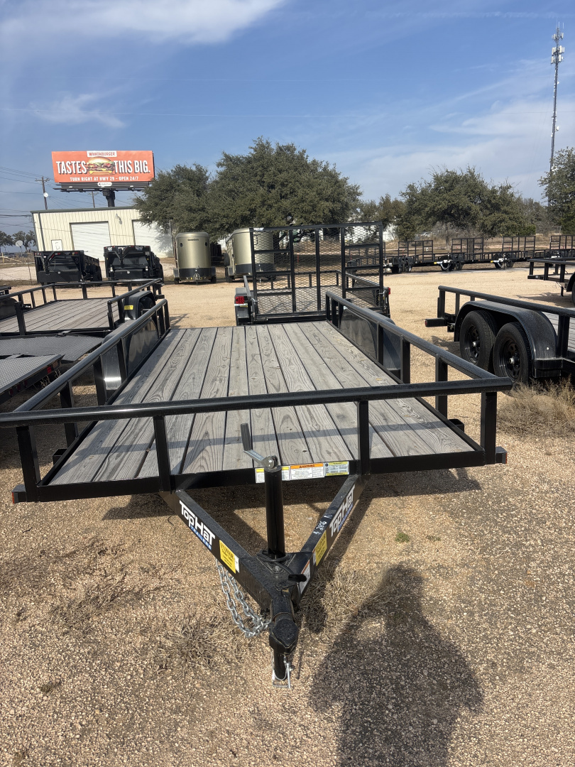 New 2025 Top Hat EP Utility Trailer