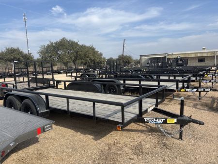 New 2025 Top Hat EP Utility Trailer