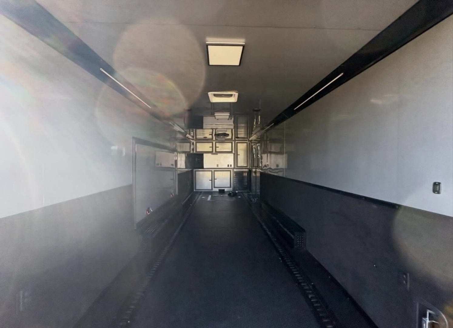 New 2027 Rock Solid Cargo Super Sport 8.5x26 Tandem Axle Race Trailer – Black PolyCore