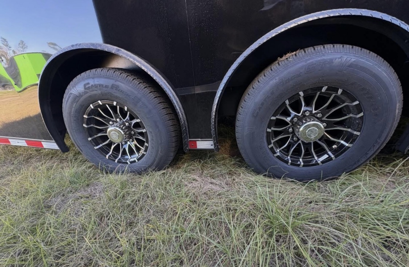 New 2027 Rock Solid Cargo Super Sport 8.5x26 Tandem Axle Race Trailer – Black PolyCore