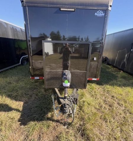 New 2027 Rock Solid Cargo Super Sport 8.5x26 Tandem Axle Race Trailer – Black PolyCore