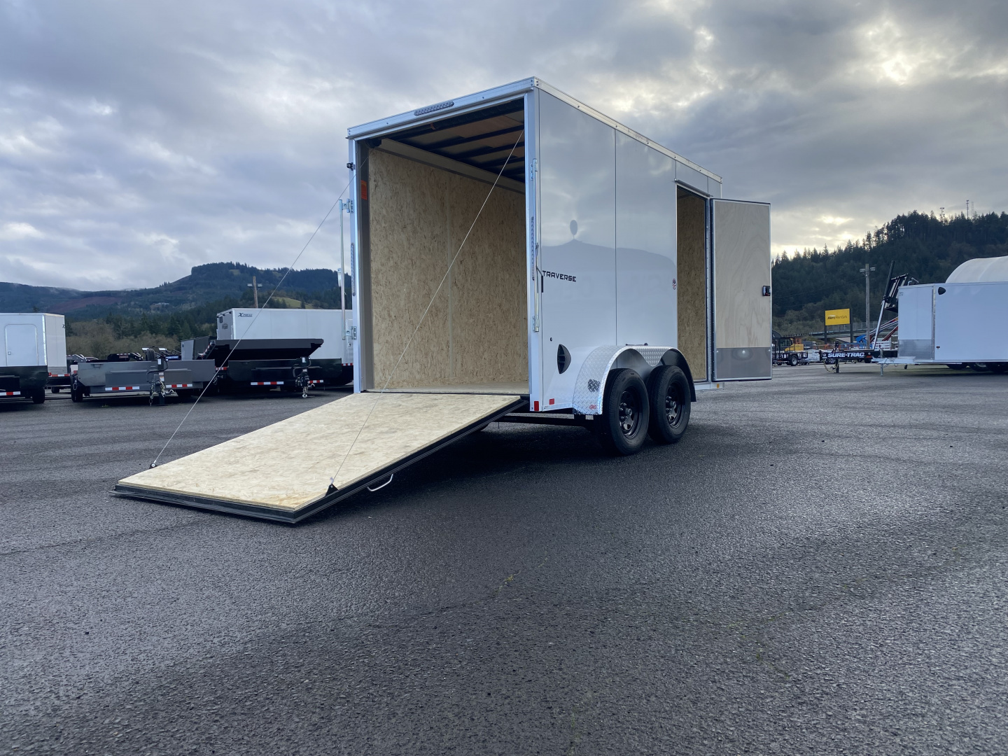 New 2026 Formula Traverse 6x12 Enclosed Trailer +6" Height 7K GVWR