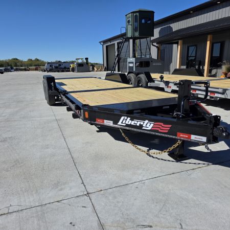 New 2026 Liberty 22' HYD BLACK ASSIST LT14K82X22 Tilt Trailer