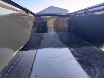 New 2026 Hawke Trailers FLPT-7K-7X14H4 Low Profile Dump Trailer 4 FOOT HIGH SIDES FREE TARP KIT