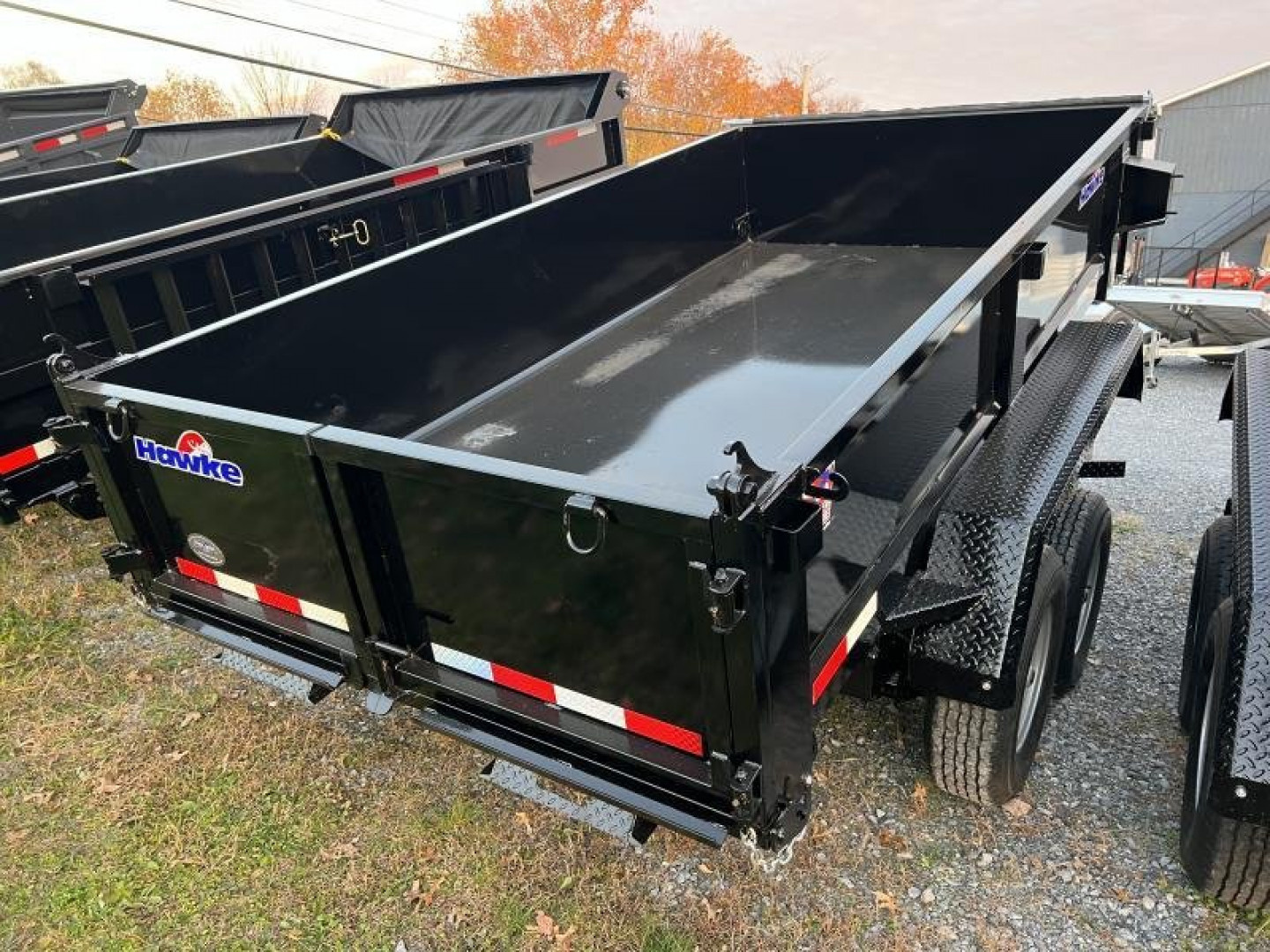 New 2027 Hawke Trailers FLPT-5.2K-6X10H Dump Trailer FREE TARP KIT