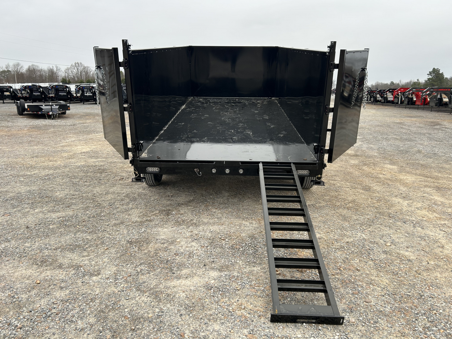 New 2026 MAXXD DJX 83"x16' 17.5k Dump Trailer