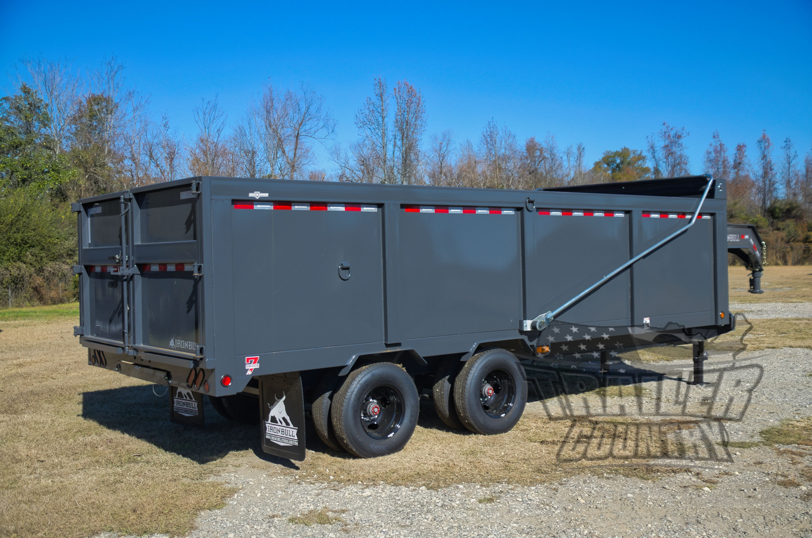 New 2026 NEW 102'' x 20' Dual Tandem 3 Stage Telescopic Gooseneck Dump Trlr w/ 48" High Sides