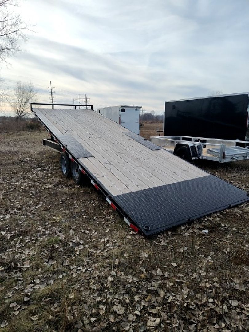 New 2023 H&H Trailers H10224PTHD-B-176 Deckover Trailer