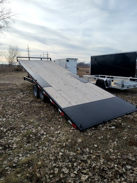 New 2023 H&H Trailers H10224PTHD-B-176 Deckover Trailer