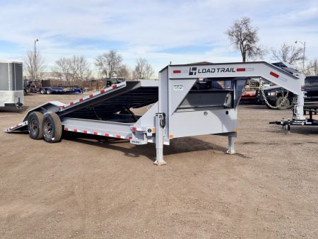 New 2026 Load Trail 8.5-24 Tilt Deck Gooseneck Buggy/Equipment Hauler W/ 14 PLY Tires 16K GVWR
