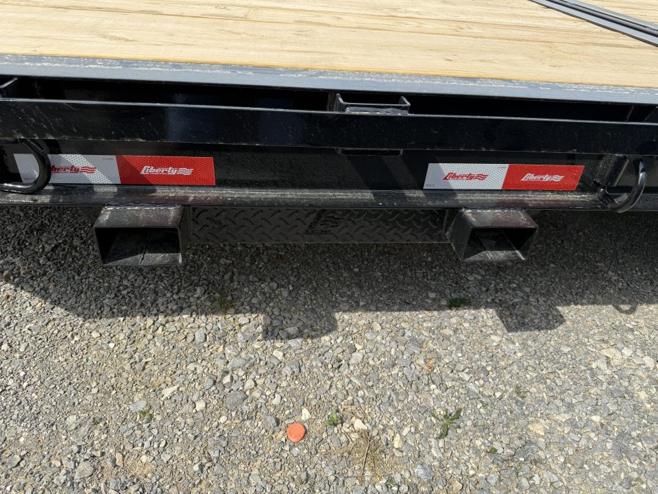 New 2027 Liberty LT16K 22’ Tilt Trailer, 17.5K GVWR, OIL BATH AXLES, FORK HOLDERS, TOOLBOX