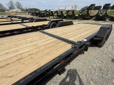 New 2027 Liberty LT16K 22’ Tilt Trailer, 17.5K GVWR, OIL BATH AXLES, FORK HOLDERS, TOOLBOX
