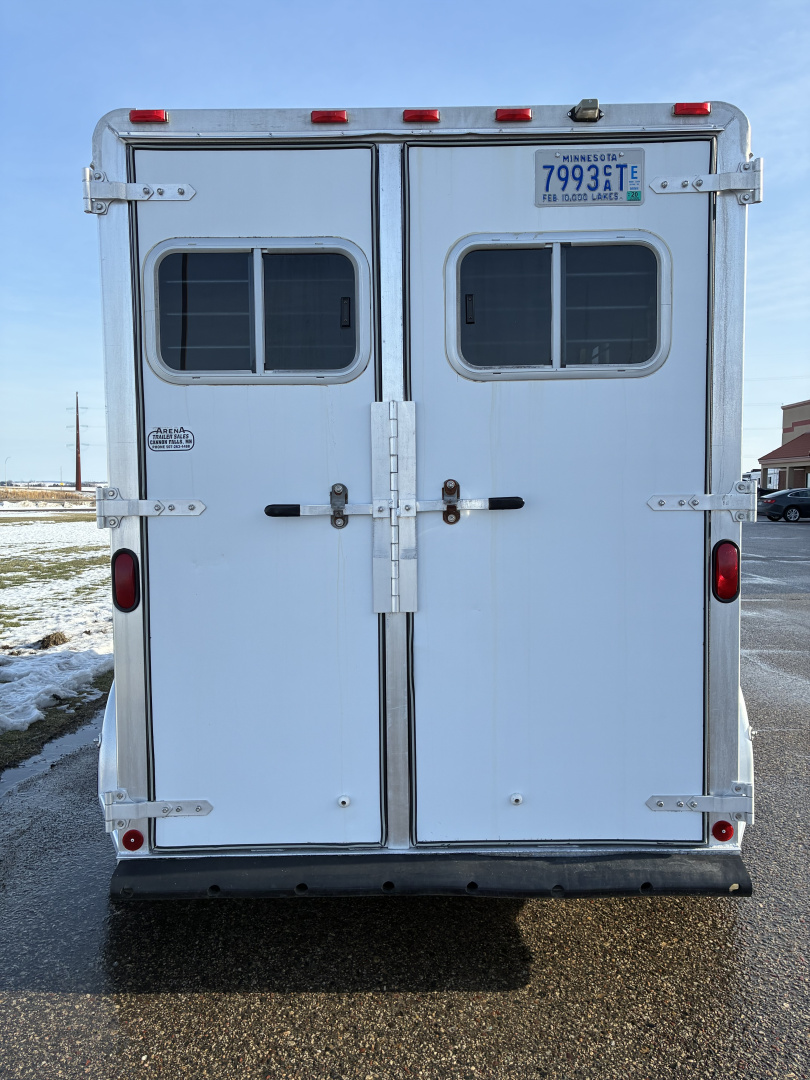 Used 1996 Featherlite 2 Horse Bumper Pull Horse Trailer