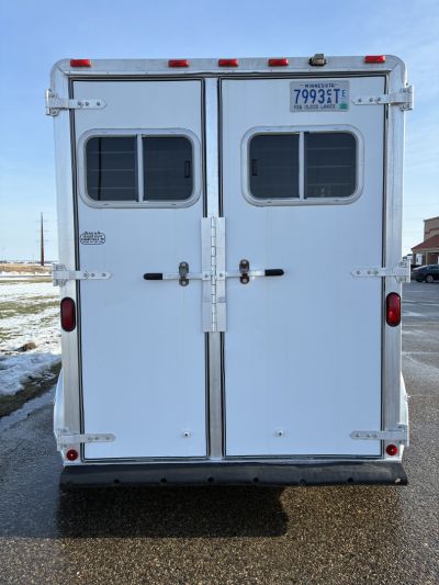Used 1996 Featherlite 2 Horse Bumper Pull Horse Trailer