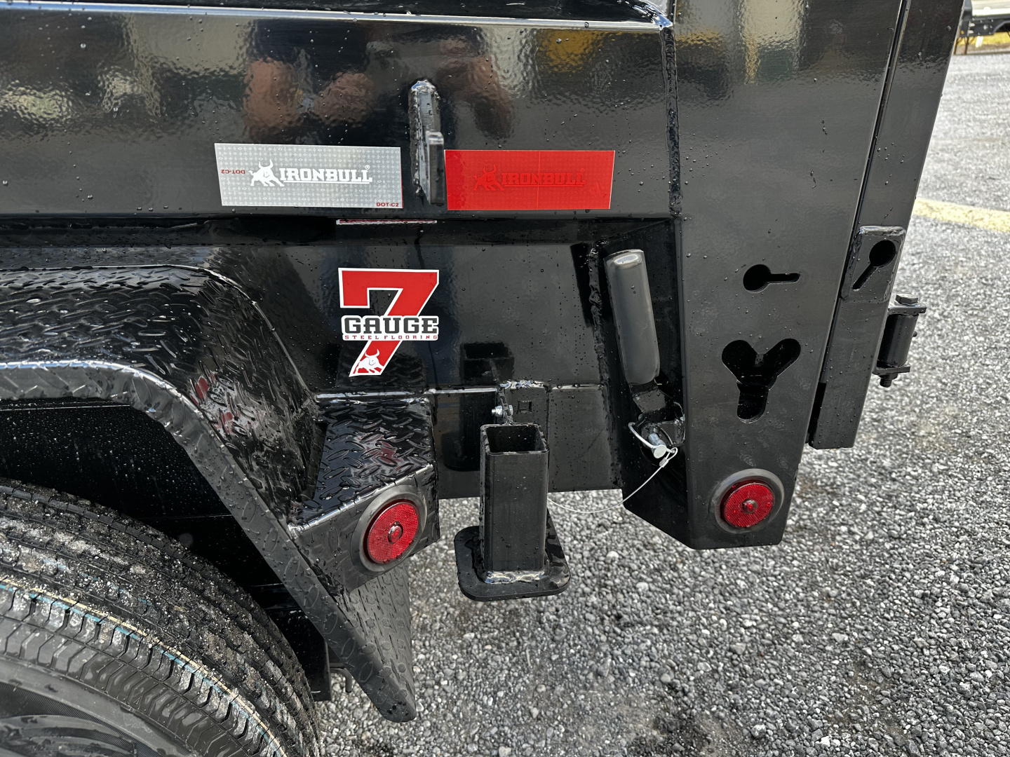 New 2026 Iron Bull 12' Dump Trailer