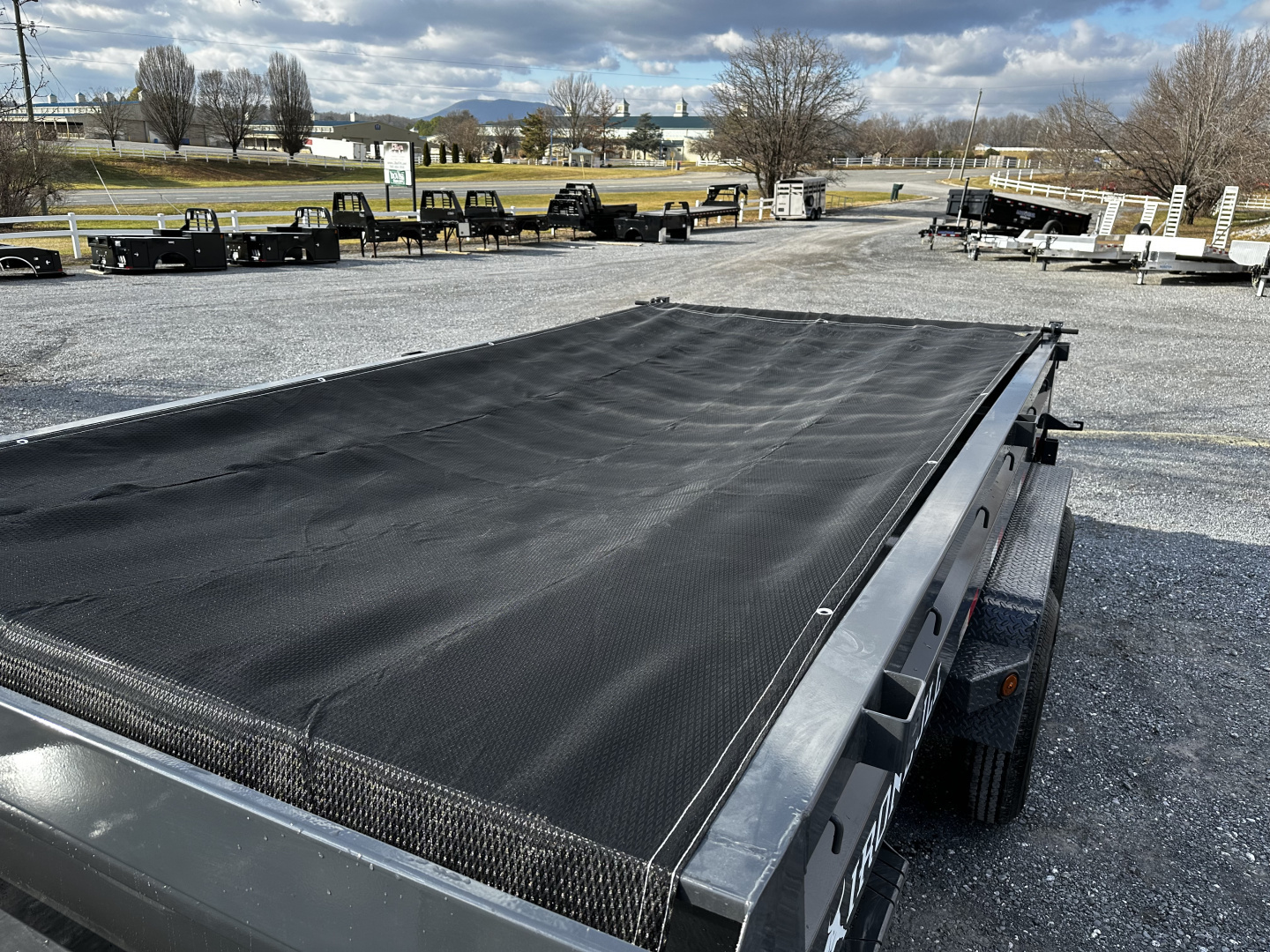 New 2026 Iron Bull 12' Dump Trailer