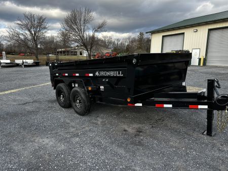 New 2026 Iron Bull 12' Dump Trailer