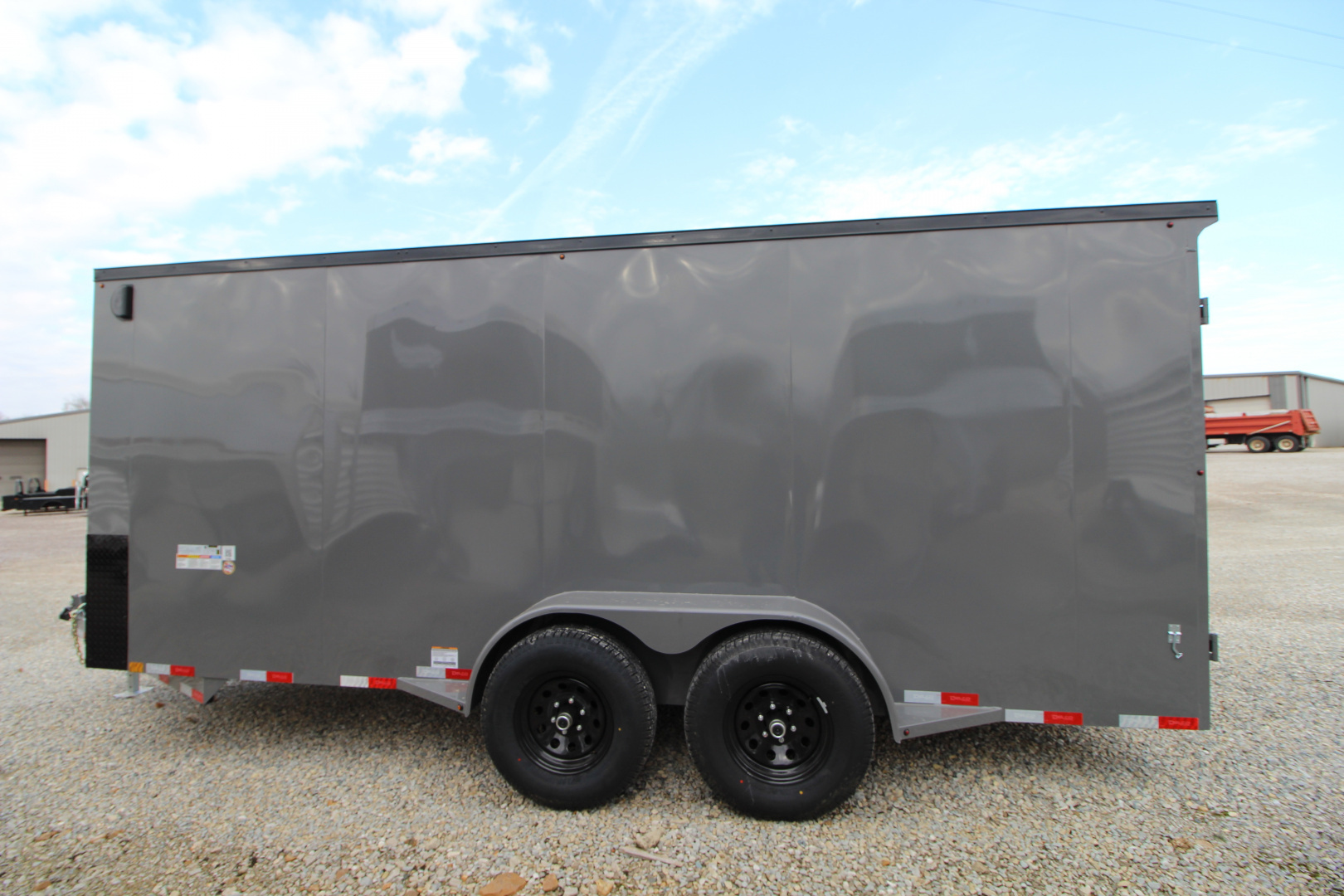 New 2026 Delco Trailers E718 Cargo / Enclosed Trailer