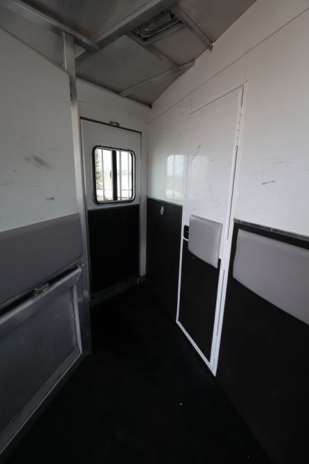 Used 2013 Bison Trailers 3 Place LQ W/Slide-out Horse Trailer
