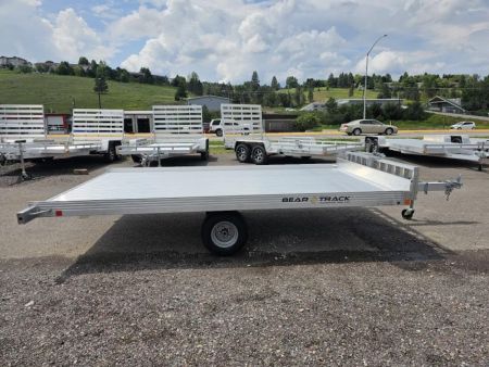 New 2023 Bear Track 82"x12' Deckover Utility Trailer