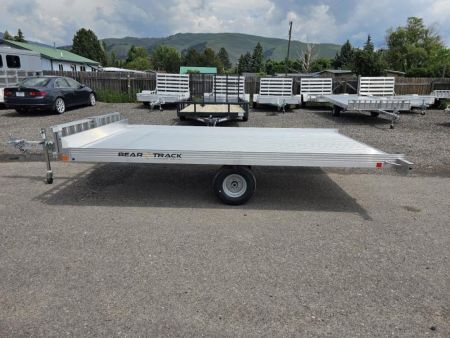 New 2023 Bear Track 82 x12' Deckover Utility Trailer