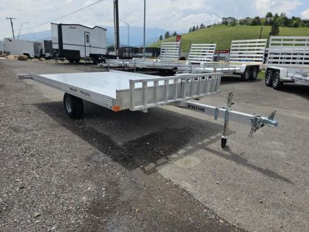 New 2023 Bear Track 82"x12' Deckover Utility Trailer